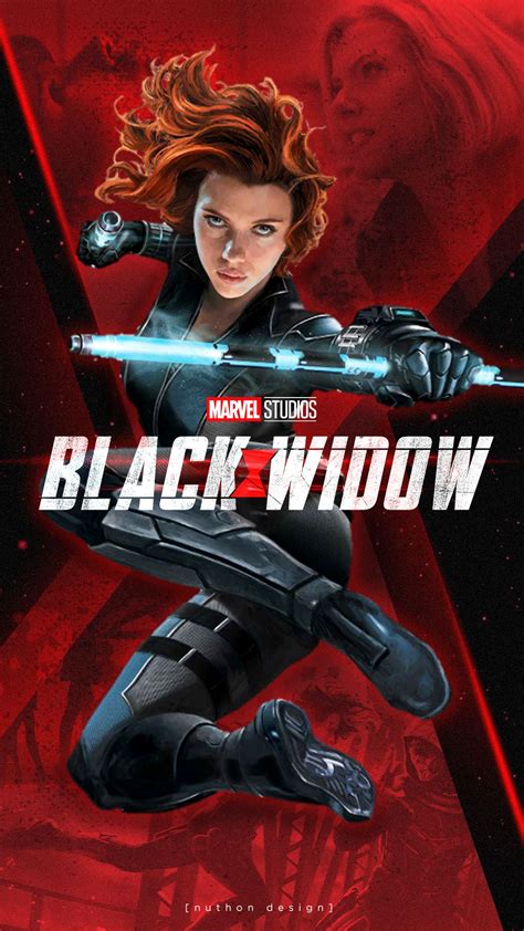 In just ten days, black widow will finally hit theaters and disney+. BLACK WIDOW poster // personal work // #nuthondesign # ...