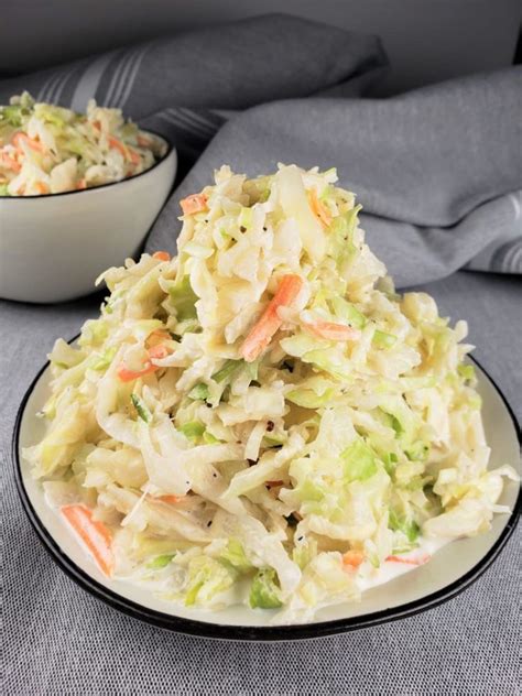 Easy Coleslaw Recipe A K A Cole Slaw This Old Gal