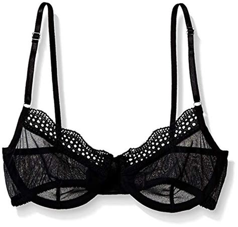 Only Hearts Whisper Underwire Bra With Lace In Black Save 8 Lyst