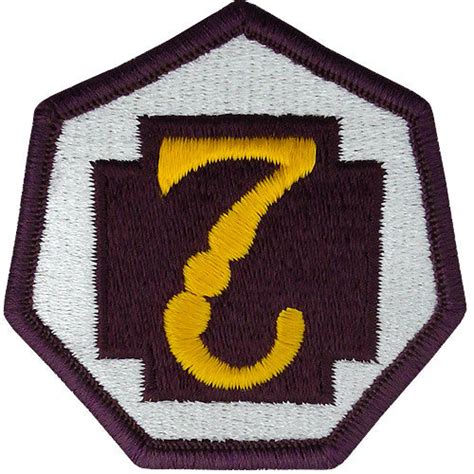 7th Medical Command Class A Patch Usamm