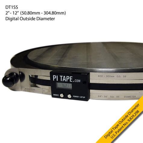 Pi Tape Precision Digital Outside Diameter And Outside Circumference