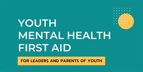 Youth Mental Health First Aid Training The Church Of Jesus Christ Of Latter Day Saints
