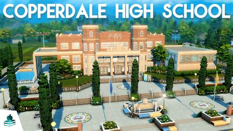 Copperdale Academy High School ~ Sims 4 High School Years Expansion