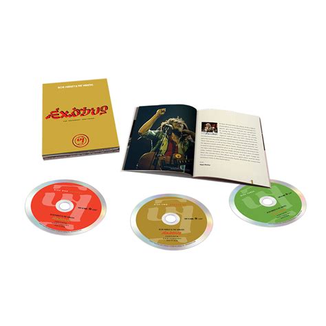 Bob Marley Exodus 40th Anniversary Edition 3cd Udiscover Music