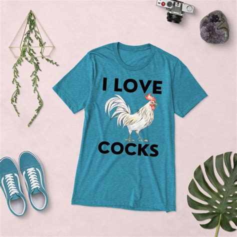 I Love Cock Love Cock T Shirt Cock I Heart Cock Cock Etsy Uk