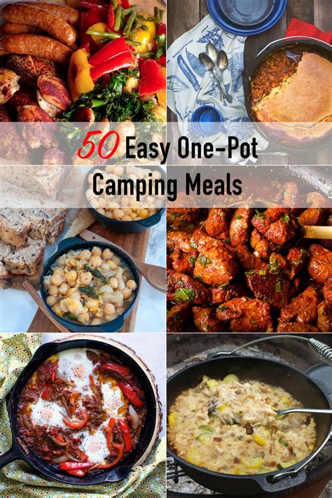 50 Easy One Pot Camping Meals A Little And A Lot