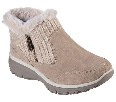 Relaxed Fit Easy Going Warmhearted Skechers Womens Boots Boots Skechers