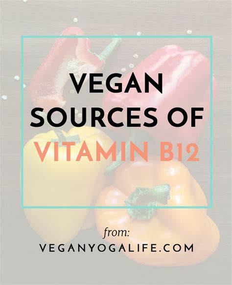 10 vegan diet for vitamin b12 deficiency: Vegan Sources of Vitamin B12 | Vegan Yoga Life | Plant ...
