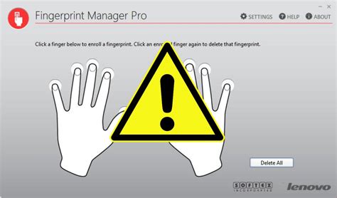 Bezpečnostní Chyba V Programu Lenovo Fingerprint Manager Pro Lenovo