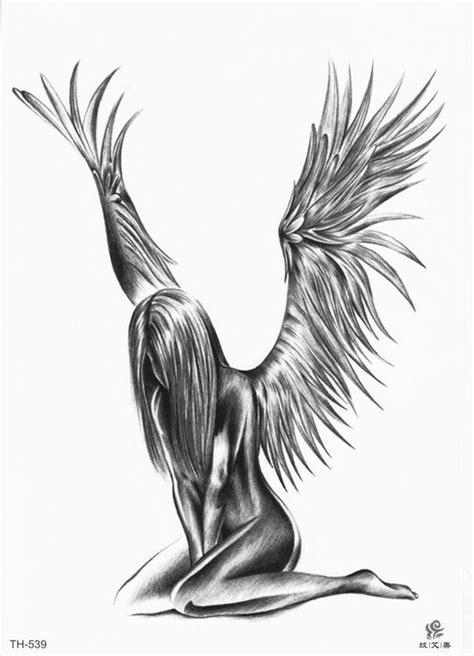 Girl Angel Tattoo Drawing Angel Tattoo Designs Angel Tattoo Fairy