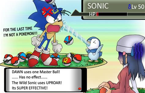 Sonic In A Pokemon Game Sonic The Hedgehog Photo 16180478 Fanpop