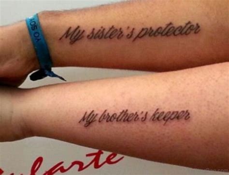 You shall take them back to your brother. 11 Lovely Brother Tattoos On Forearm