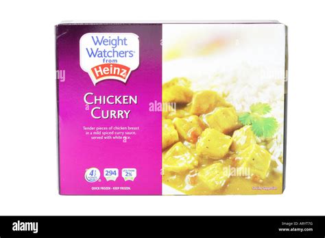 Chicken Curry Ready Meal Stock Photo Alamy