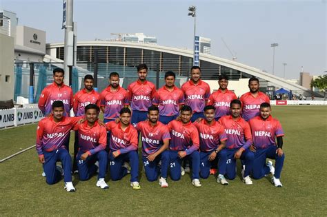 Nepal Announces Squad For Icc Cricket World Cup League 2 Tri Series