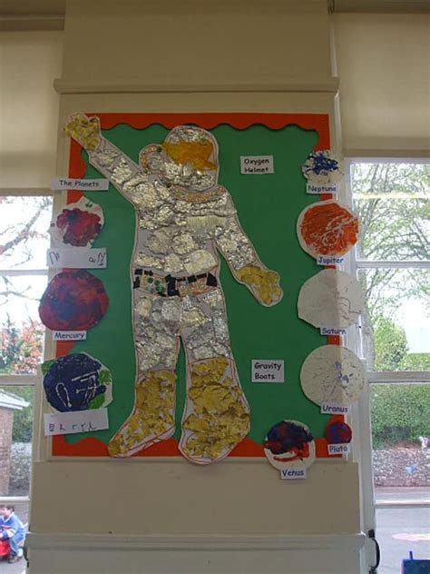 Space Man Display Classroom Display Class Display Space Planet