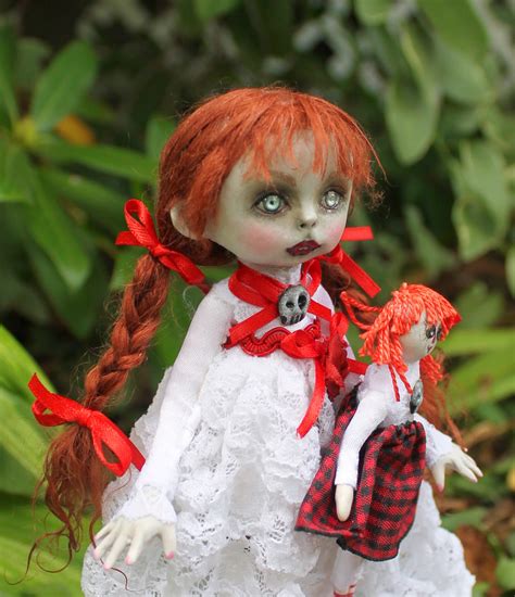 Anne Marie Gibbons Lil Poes Ooak Goth Dolls And Monsters Annabelle