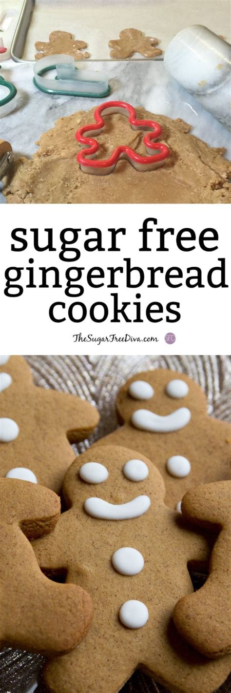 Sugar free oatmeal cookies are healthy oatmeal cookies with oats, flaxseed, bananas, coconut oil, dried fruit and no flour or sugar. The Recipe for Yummy Sugar Free Gingerbread Cookies