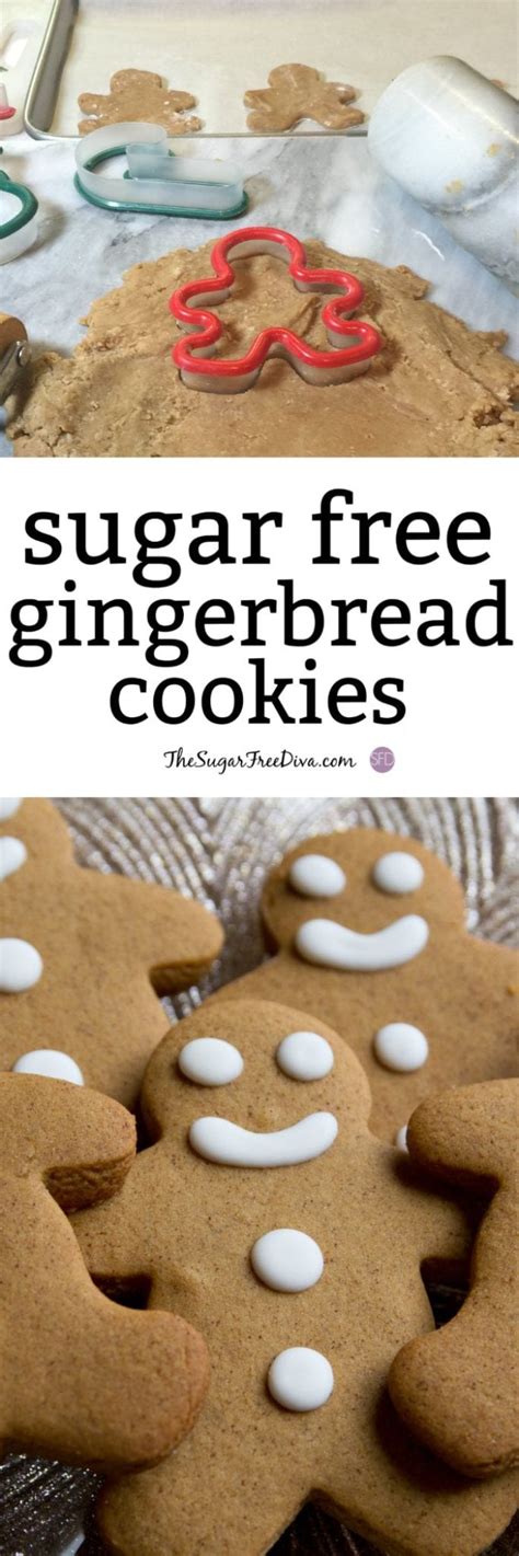 The edges have a slight crunch and the middle is soft and slightly chewy. The Recipe for Yummy Sugar Free Gingerbread Cookies