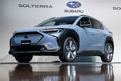 Subaru Reveals The Solterra SUV Its First Electric Vehicle The Verge