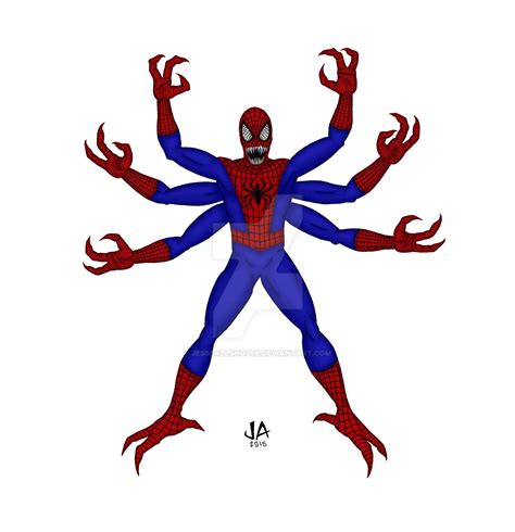 Spider Doppelganger By Jesseallshouse On Deviantart Spiderman Art