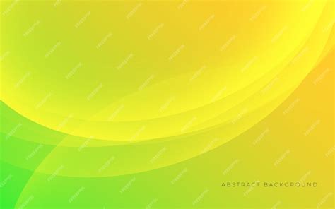 Premium Vector Abstract Background Yellow Gradation Green With Line
