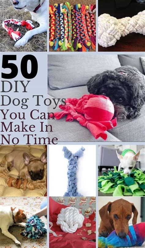 50 Diy Dog Toys You Can Make In No Time Artofit