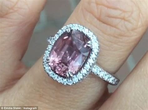 Emma Slaters Engagement Ring After Surprise Proposal From Sasha Farber