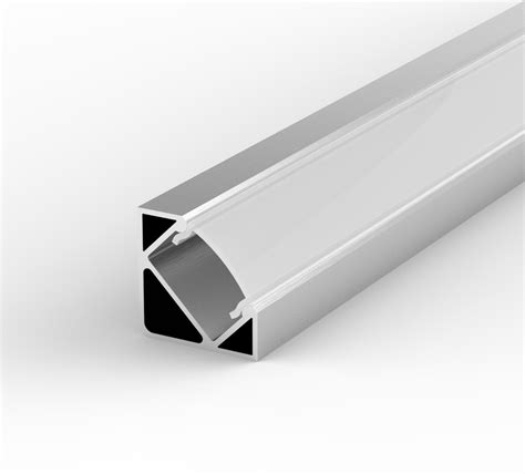 Set Led Profil 100cm Profil Led 45° Für Led Streifen Aluminium Led
