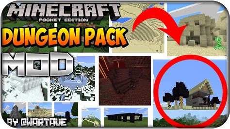 Trailer Dungeon Pack Pe Mod Minecraft Pepocket Edition 0156