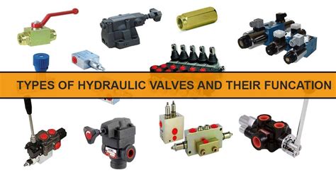 Hydraulic Valves Types And Their Functions Mechanical Engineering