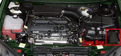 Pull back the trim panel at the bottom of the quarter glass. Fuse Box Diagram > Mercury Cougar (1999-2002)