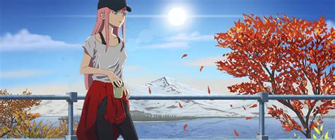 Click a thumb to load the full version. 2560x1080 Zero Two Darling In The Franxx Fanart 2560x1080 ...