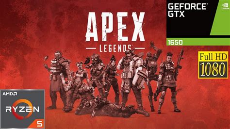 Gtx 1650 Apex Legends Asus Tuf Gaming Fx505dt 1080p Benchmark