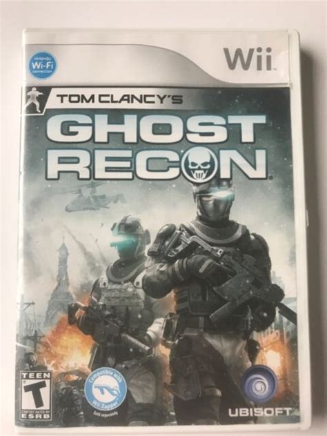 Tom Clancys Ghost Recon Nintendo Wii Game Ubisoft 2010 With