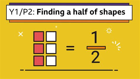 Finding A Half Of Shapes Maths Learning With Bbc Bitesize Bbc
