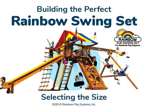 Building The Perfect Rainbow Swing Set Part 2 Rainbow Play Systems
