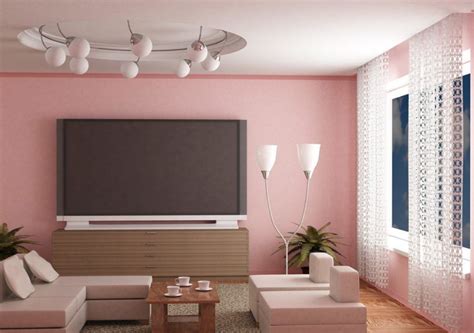 konsep kombinasi warna cat ruang tamu  plafon  elegan blog