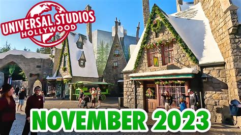 Universal Studios Hollywood November Walkthrough Wizarding