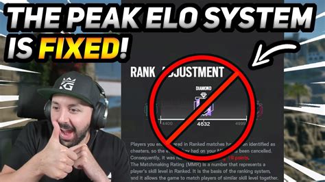 The Peak Elo System Is Fixed Youtube