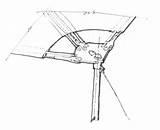 Structure Architecture Tensile Tension Connection Drawing Canopy Fabric Drawings Construction Structures Getdrawings Tent Cable Ring Bamboo sketch template