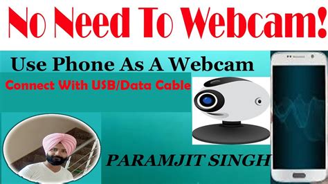 How To Connected Phone As A Webcam Via Usb Method Using Ivcam How To
