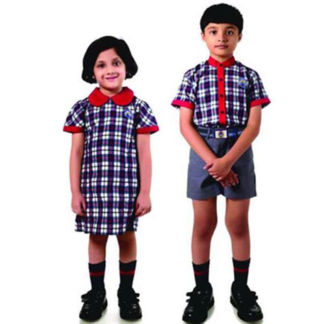Cotton Polyester School Uniforms Age Group Kids At Best Price In