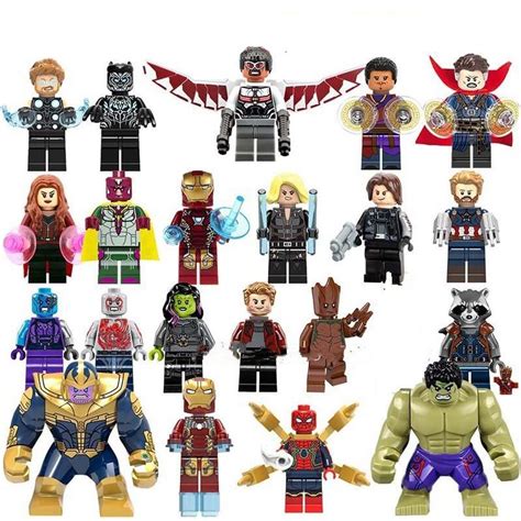Avengers Infinity War 2018 Super Heroes Set Minifigure Lego Compatible