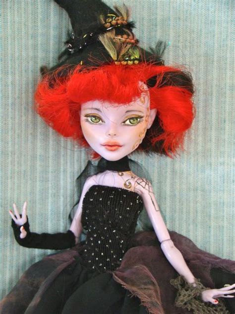 Monster High Witch By Marinas Art Dolls Via Flickr Custom Monster