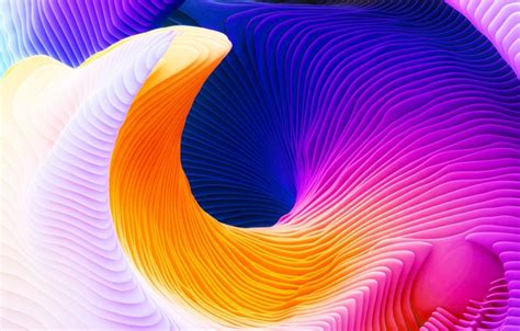Wallpaper Paint Apple Color Abstraction Macbook Pro Retina 2016