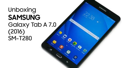 Samsung galaxy tab a7 specs. Unboxing Samsung Galaxy Tab A 7.0 (2016) SM-T280 - YouTube