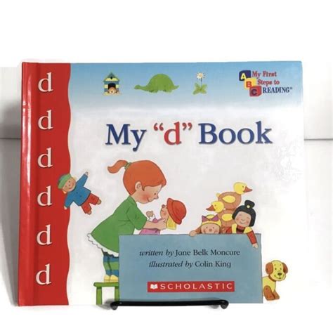 My First Steps To Reading Moncure My D Book Hardcover Alphabet
