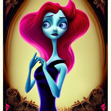 “princess Gothic” If Tim Burton Had Designed The Disney Princesses