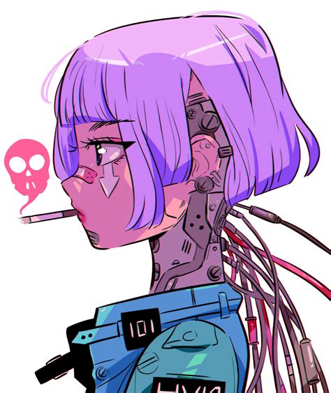 Draw This In Your Style For Serge Birault Cyberpunk Art Cartoon Art