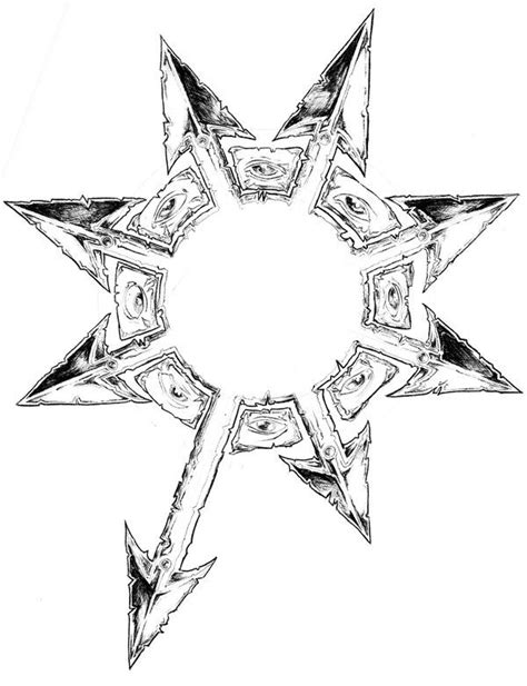 Eight Fold Chaos Star By Sinisthis On Deviantart
